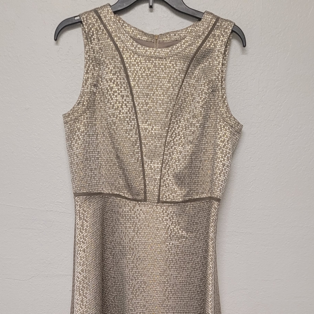 Gold dress